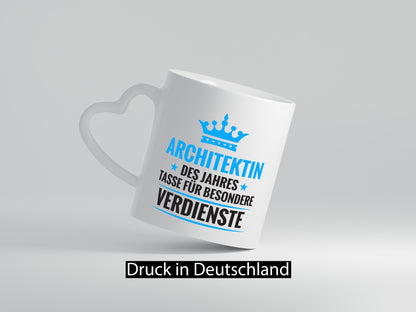 Besonderer Verdienst: Architektin | Architektur Büro Geschenkidee Arbeit