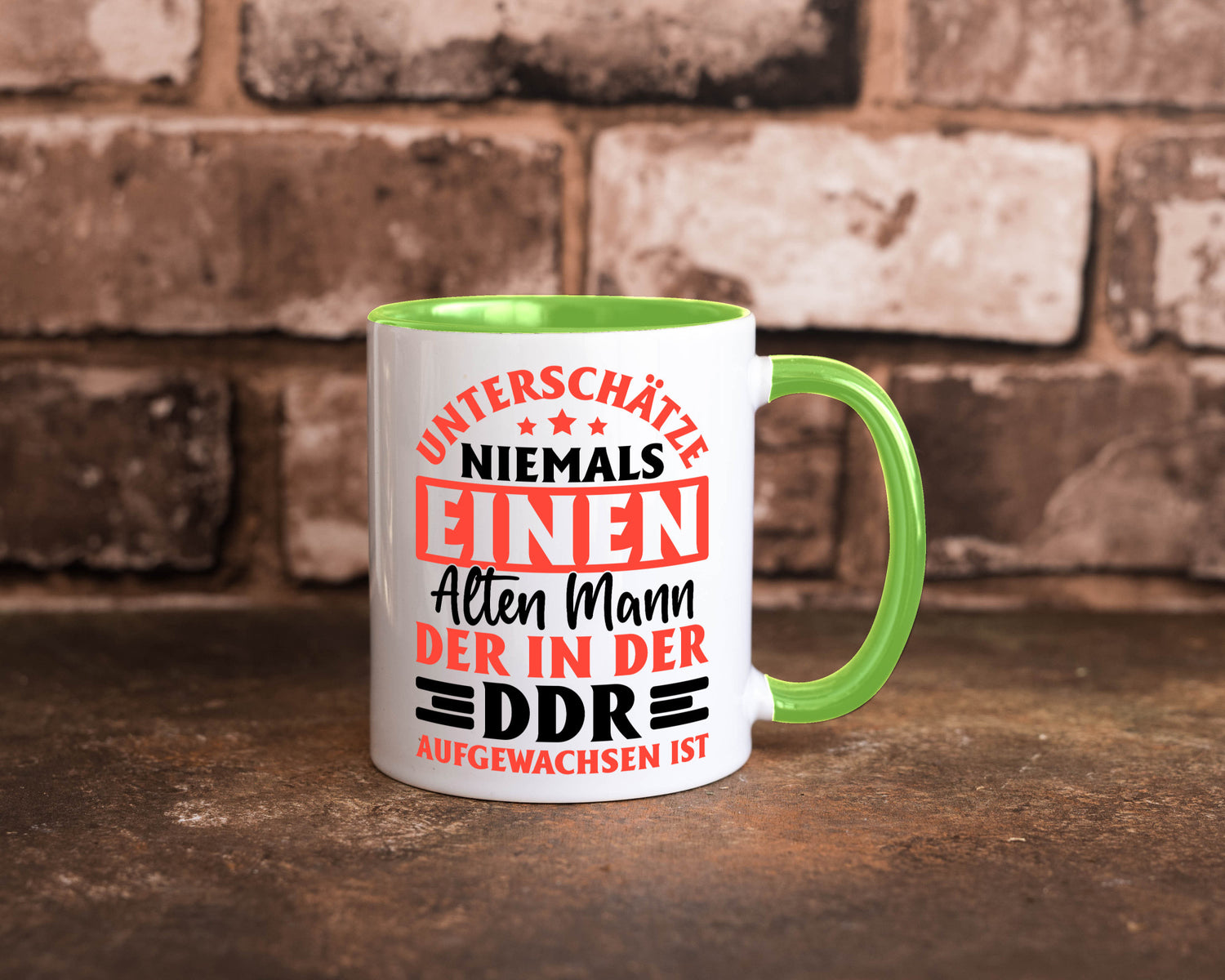 DDR Männer | Ostdeutschland Opa Ossi Vatertag vl9 lustiger Spruch Geschenk