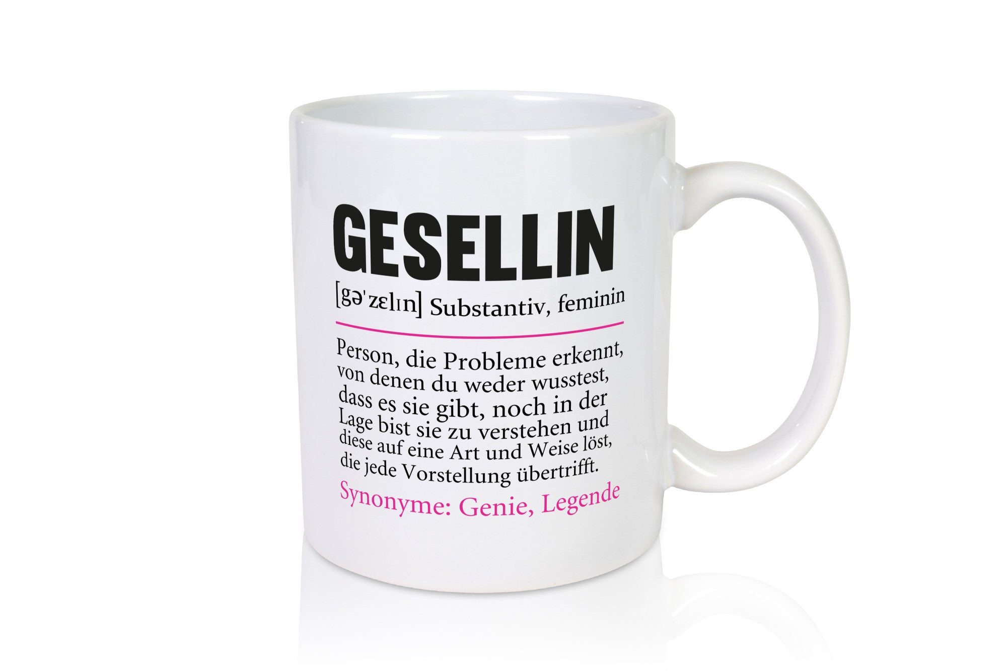 Gesellin | Beruf Definition Handwerkerinnen Spruch lustig Arbeit Kollegen Büro