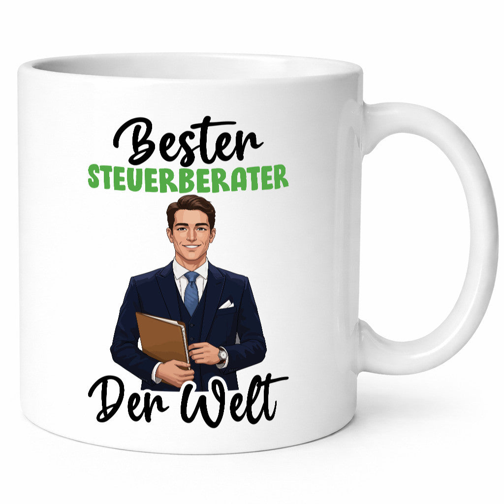 Bester Steuerberater | Steuern lustig Humor Geschenkidee Geschenk Tasse