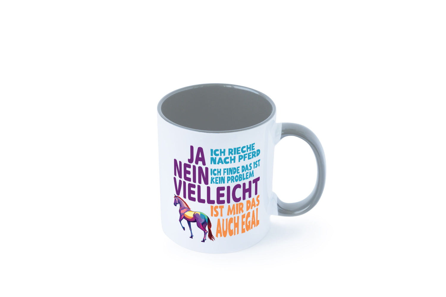 Ja ich Rieche nach Pferd | Reiten Pferdestall lustiger Spruch Geschenk Humor
