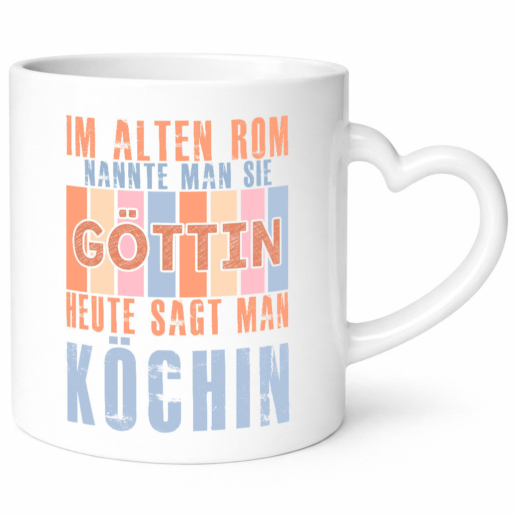 Heute sagt man: Köchin | Chefköchin Chefkoch lustig Arbeit Kollegen Büro