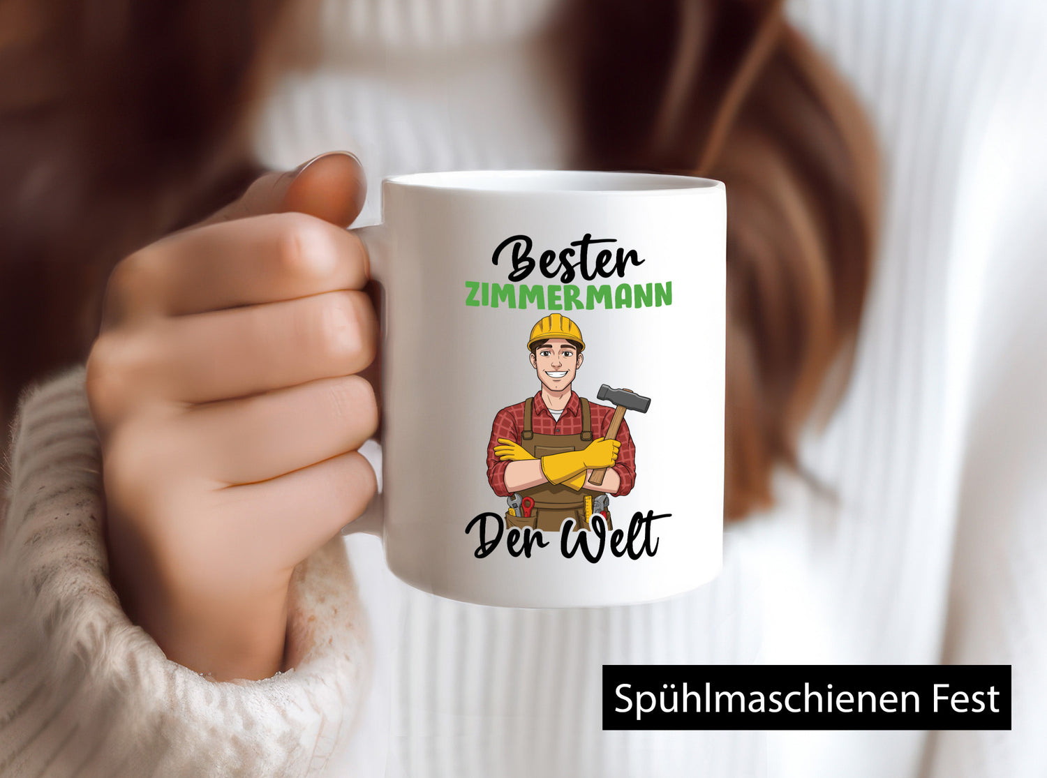 Bester Zimmermann | Handwerker Holzbau v2 Geschenk Humor Geschenkidee lustiger
