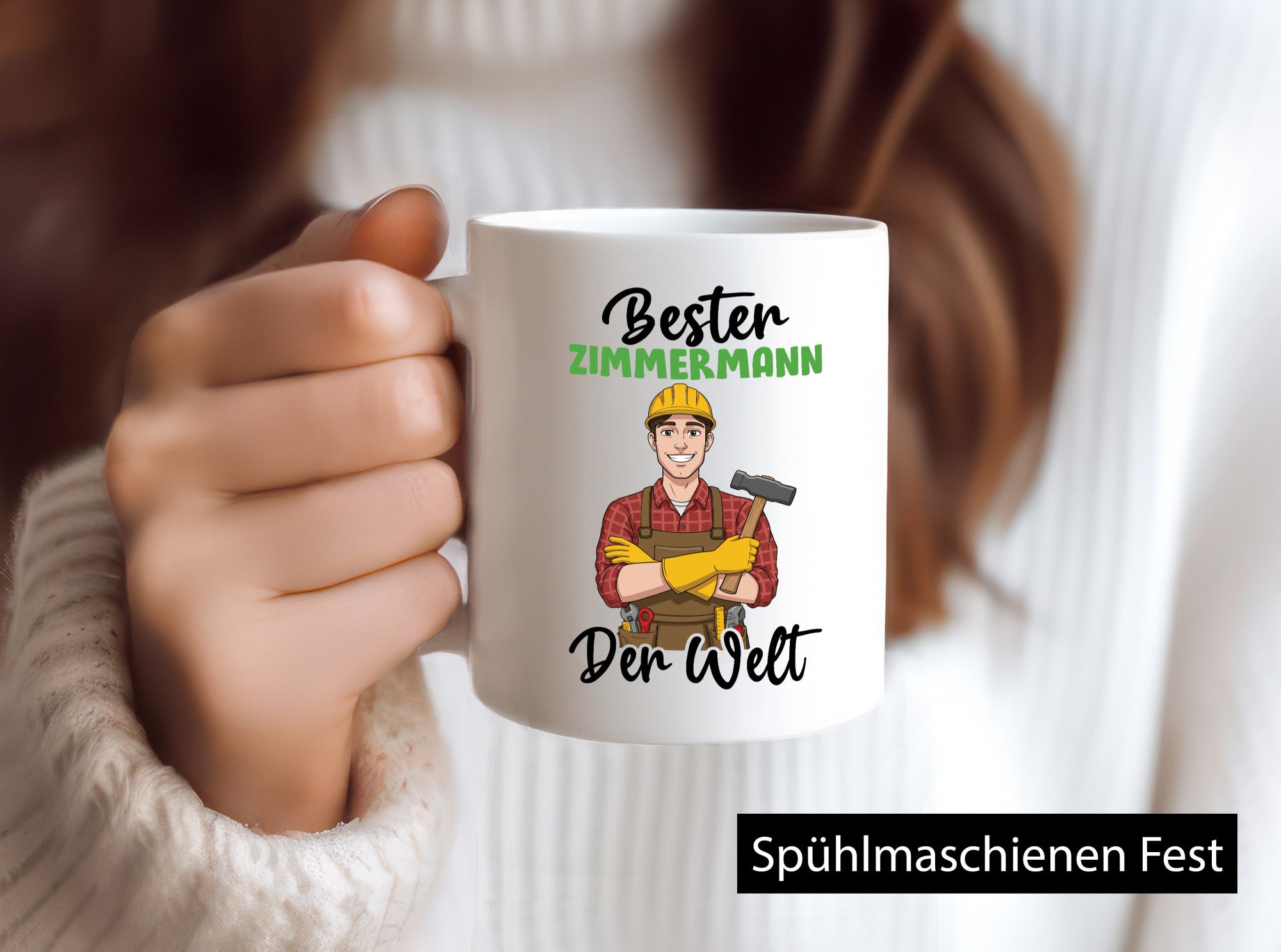 Bester Zimmermann | Handwerker Holzbau v2 Geschenk Humor Geschenkidee lustiger