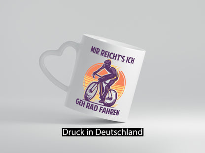 Mir reichts ich geh Rad Fahren | Fahrad Geschenk Humor Geschenkidee lustiger