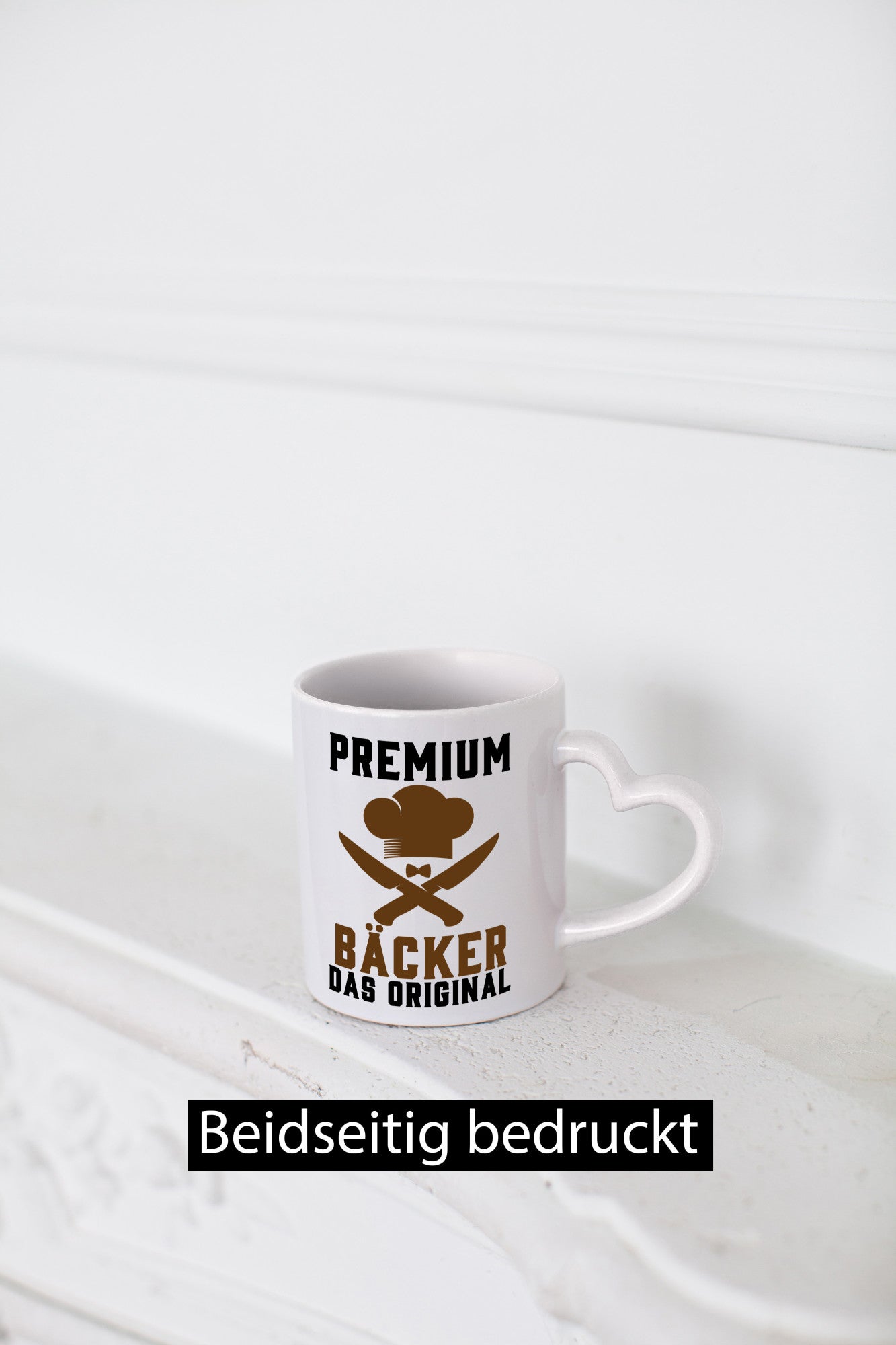 Premium Bäcker das Orginal Humor Geschenkidee Tasse