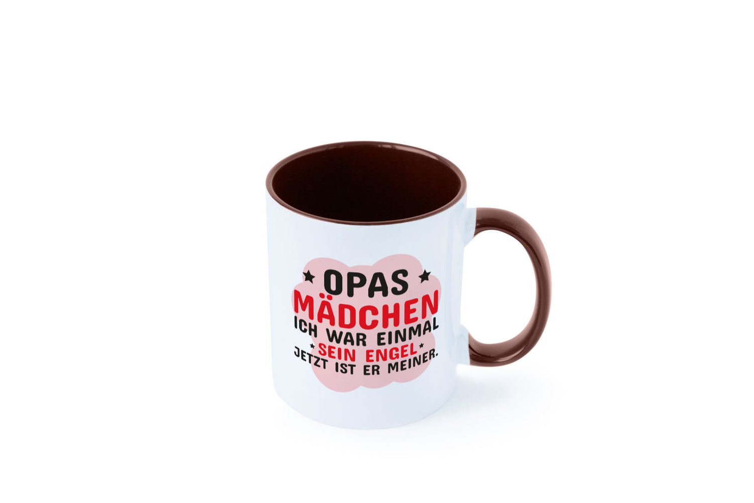 Opas Mädchen | Trauer Tasse Abschied Enkelin lustig Familie Geschenkidee