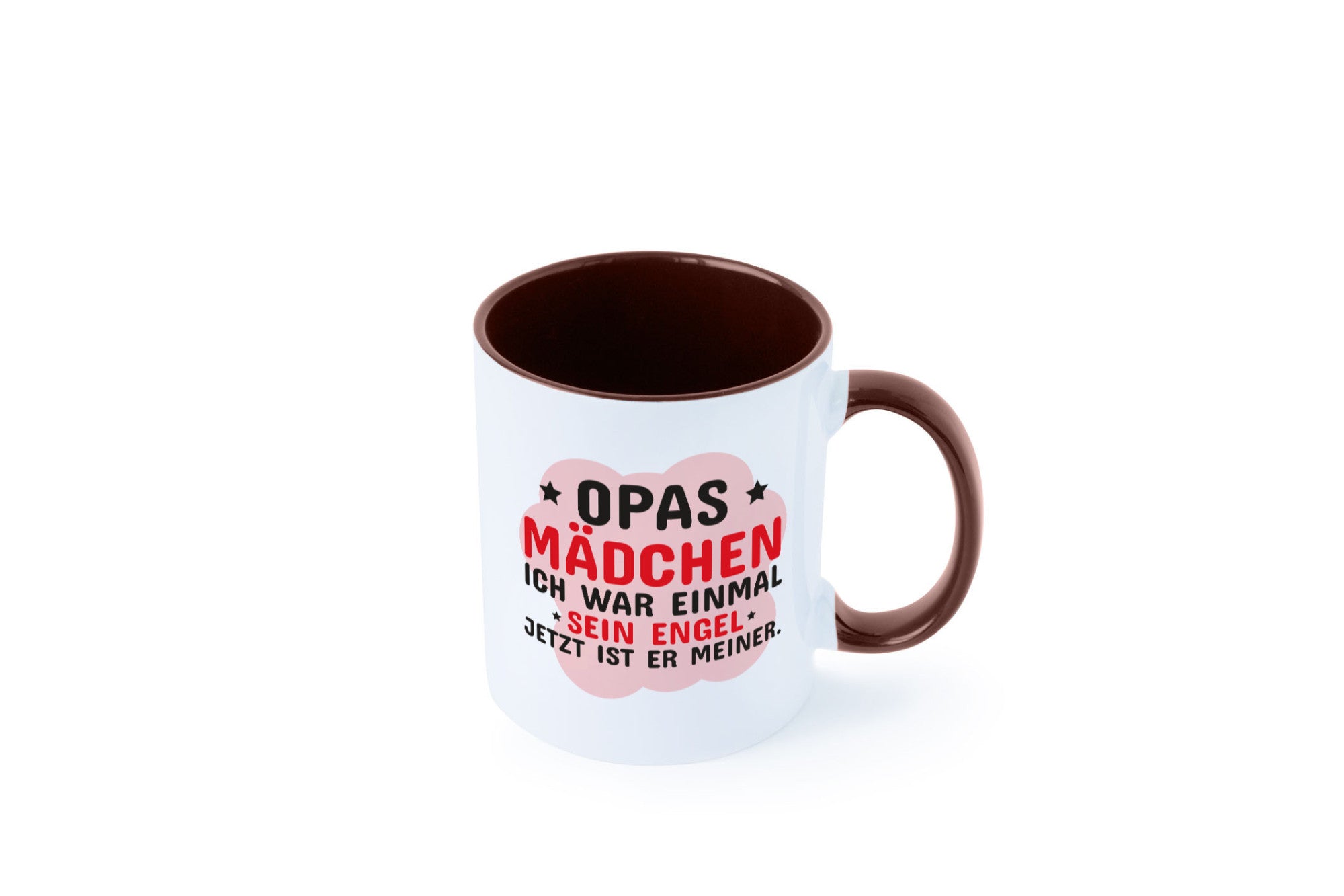 Opas Mädchen | Trauer Tasse Abschied Enkelin lustig Familie Geschenkidee