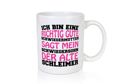 Gute Schwiegermutter lustig Familie Geschenkidee Geschenk Tasse
