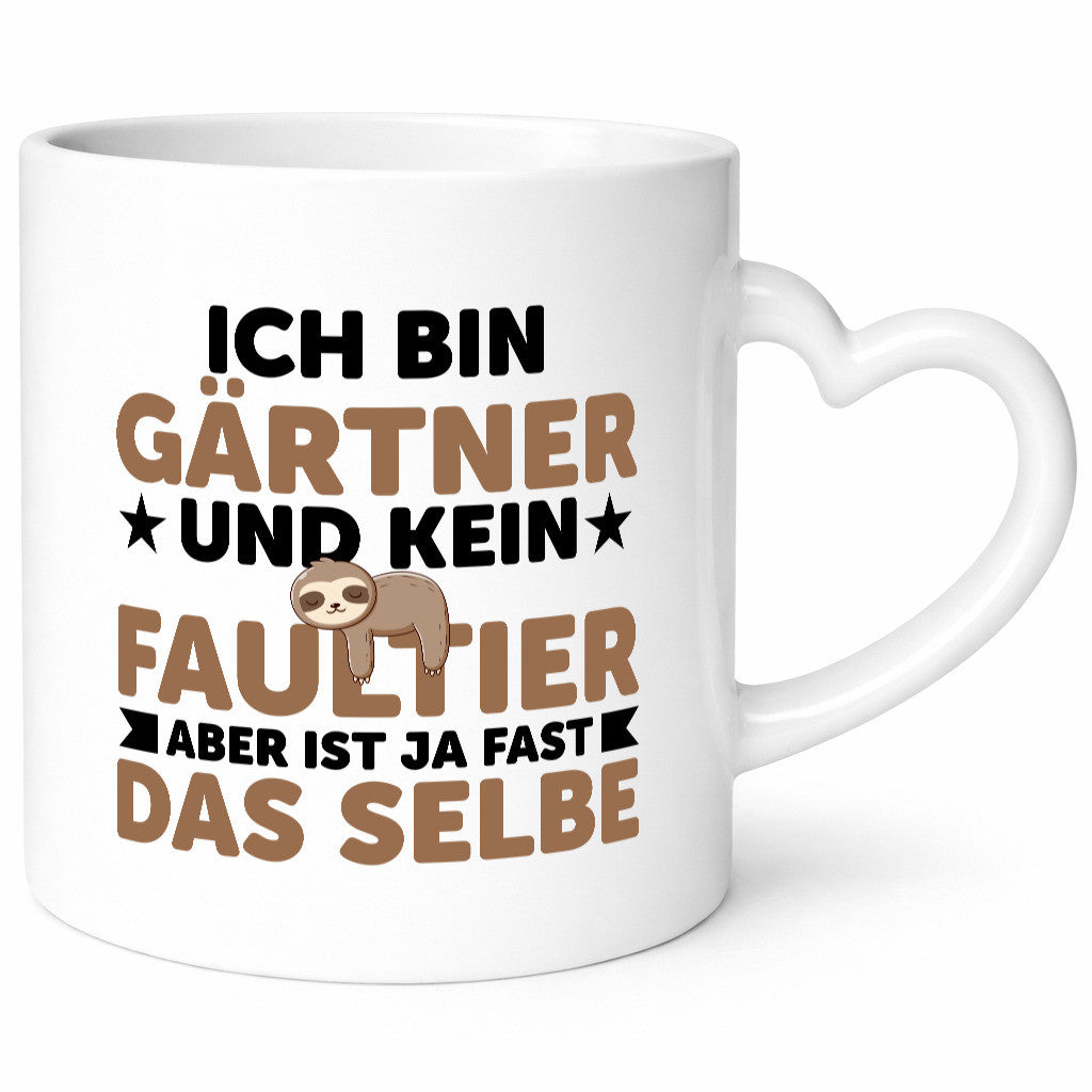 Ich bin kein Faultier: Gärtner | Gartenbau v2 Geschenk Tierliebhaber Humor