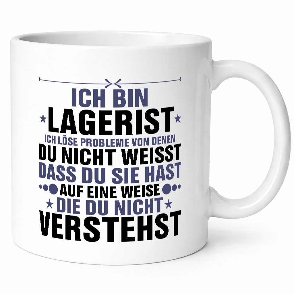 Löse Probleme: Lagerist | Lageristen Lager Arbeiter v2 Geschenk Arbeit Kollegen