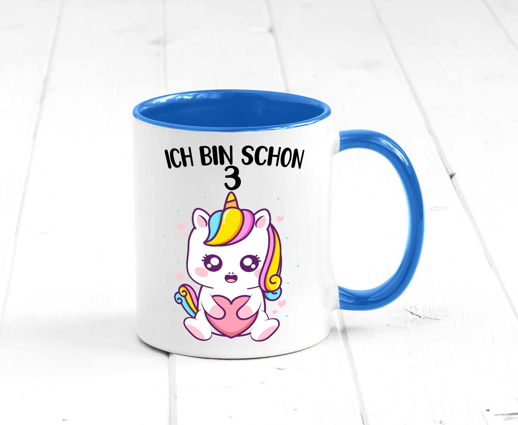3. Geburtstag | Ich bin schon 3 Jahre Einhorn Mädchen lustig Geschenkidee