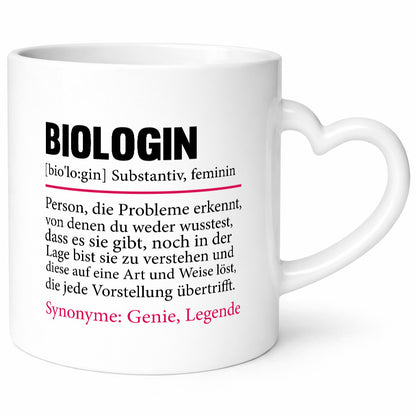 Biologin | Frauen Biologie Naturforscherin lustig Humor Geschenkidee Geschenk