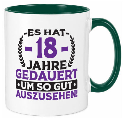 18 Jahre gedauert um so gut auszusehen | 18. Geburtstag v2 Geschenkidee Humor