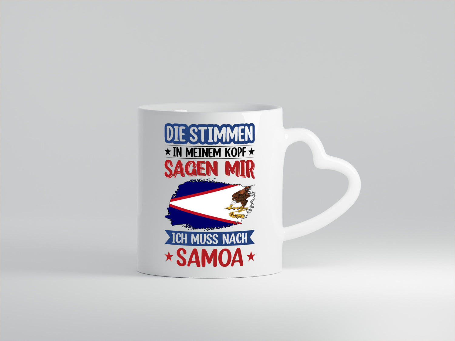 Samoa | Urlaub Stimmen in meinem Kopf Traumland lustiger Spruch Geschenk Humor