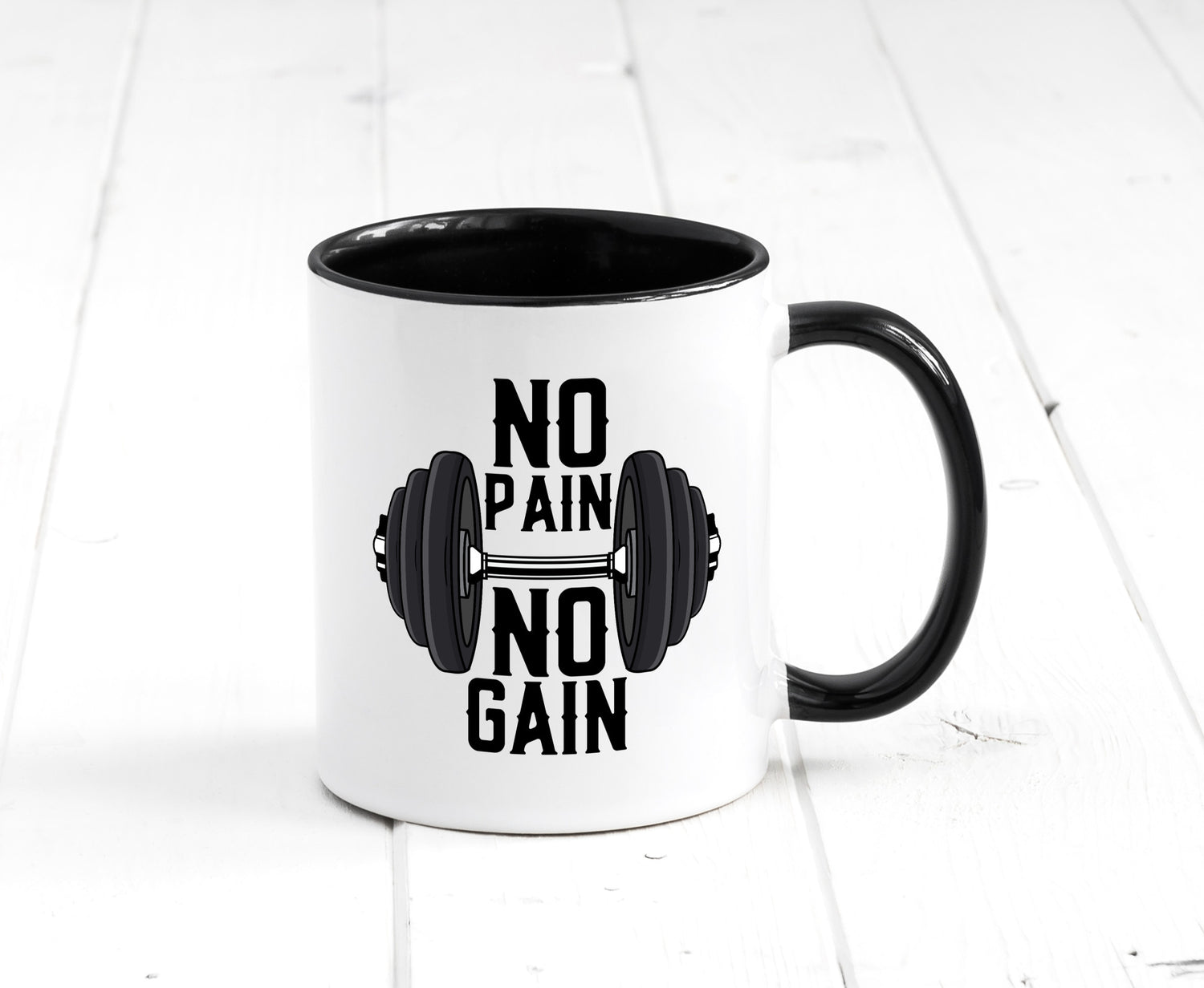 No Pain Gain | Training Motivation Fitness Pumpen lustig Humor Geschenkidee