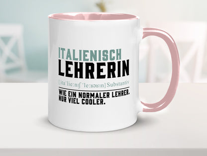 Italienischlehrer | Lehrerin Unterricht Lieblingslehrer lustig Humor