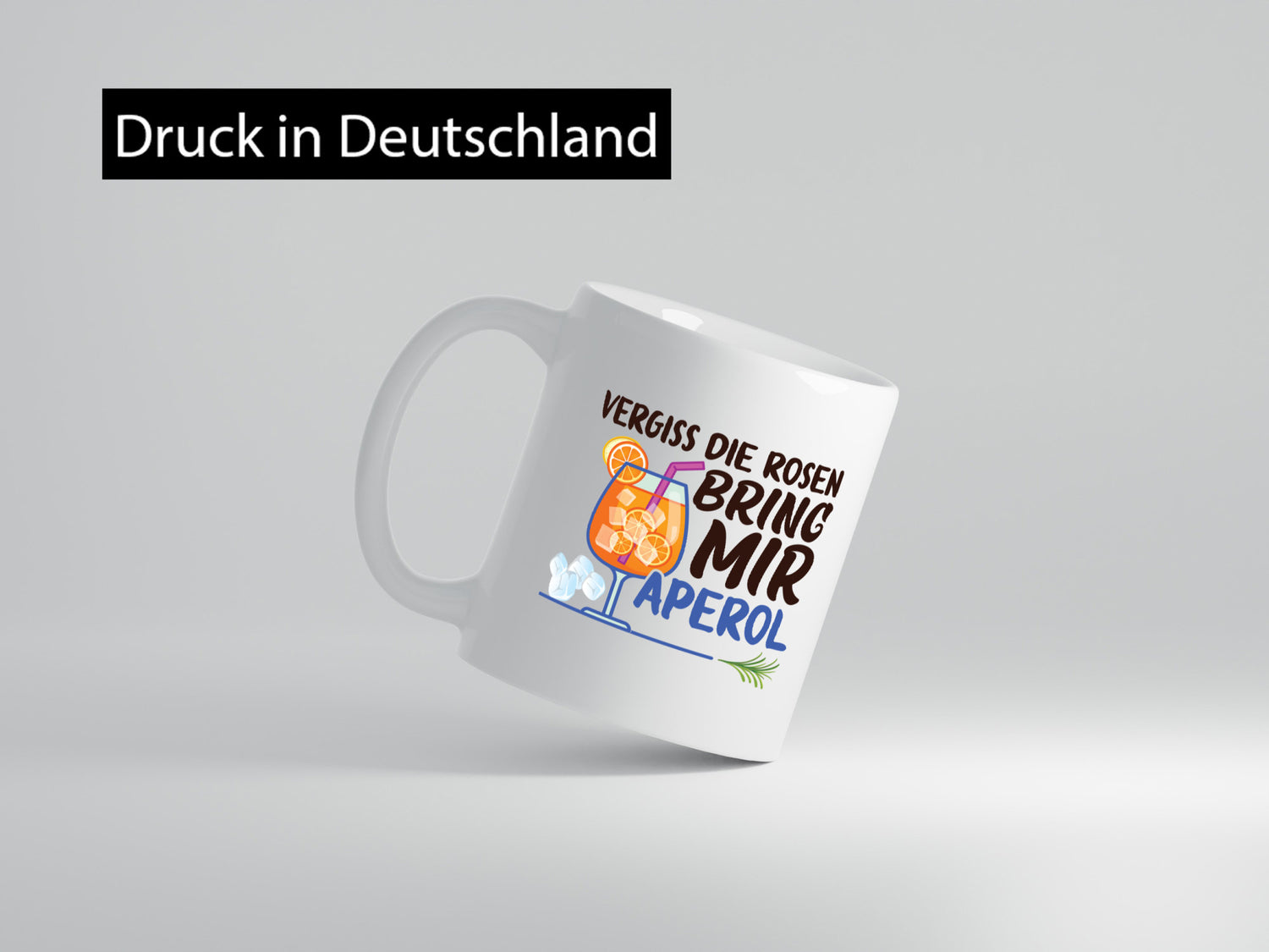Bring mir Aperol | Rosen Paar Party Geschenkidee Humor Tasse