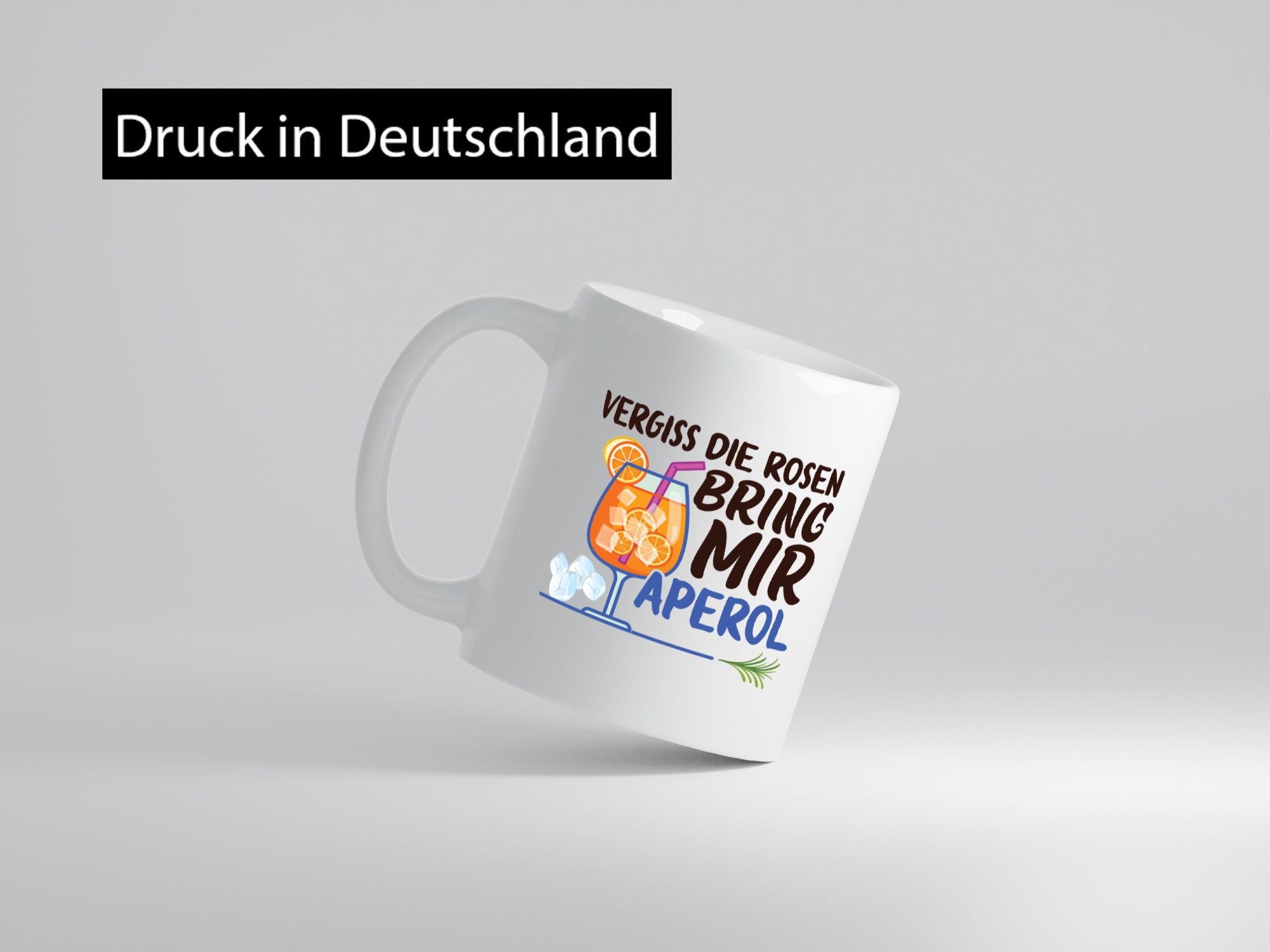 Bring mir Aperol | Rosen Paar Party Geschenkidee Humor Tasse