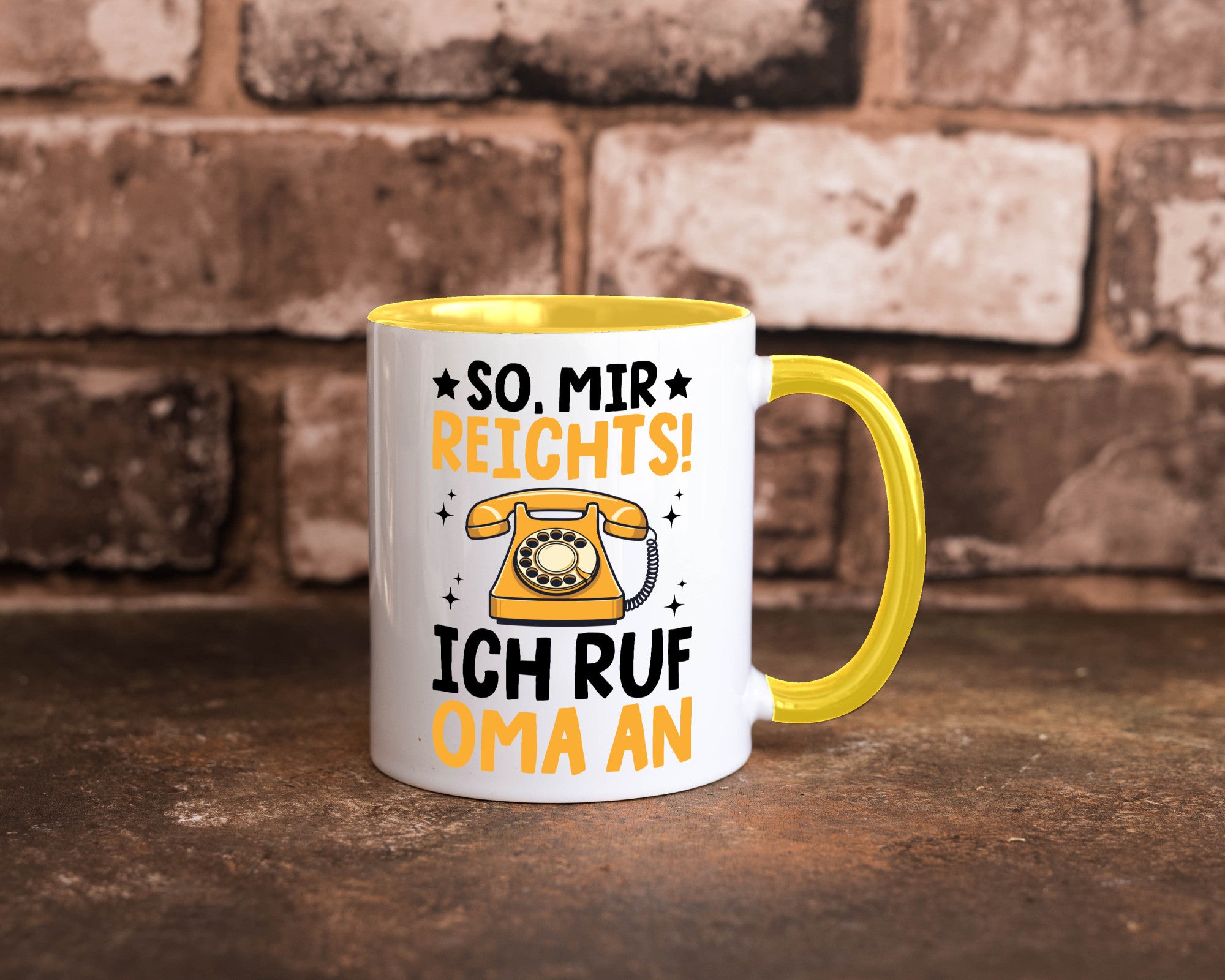 Mir reichts ich ruf oma an | Enkelkinder lustig Familie Geschenkidee Geschenk