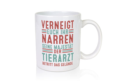 Verneigt euch: Tierarzt | Tiermedizin Mediziner lustig Tierliebhaber Humor