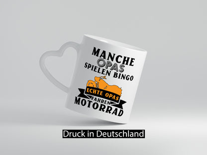 Opas spielen Bingo, echte fahren Motorrad | lustiger Spruch Geschenk Familie