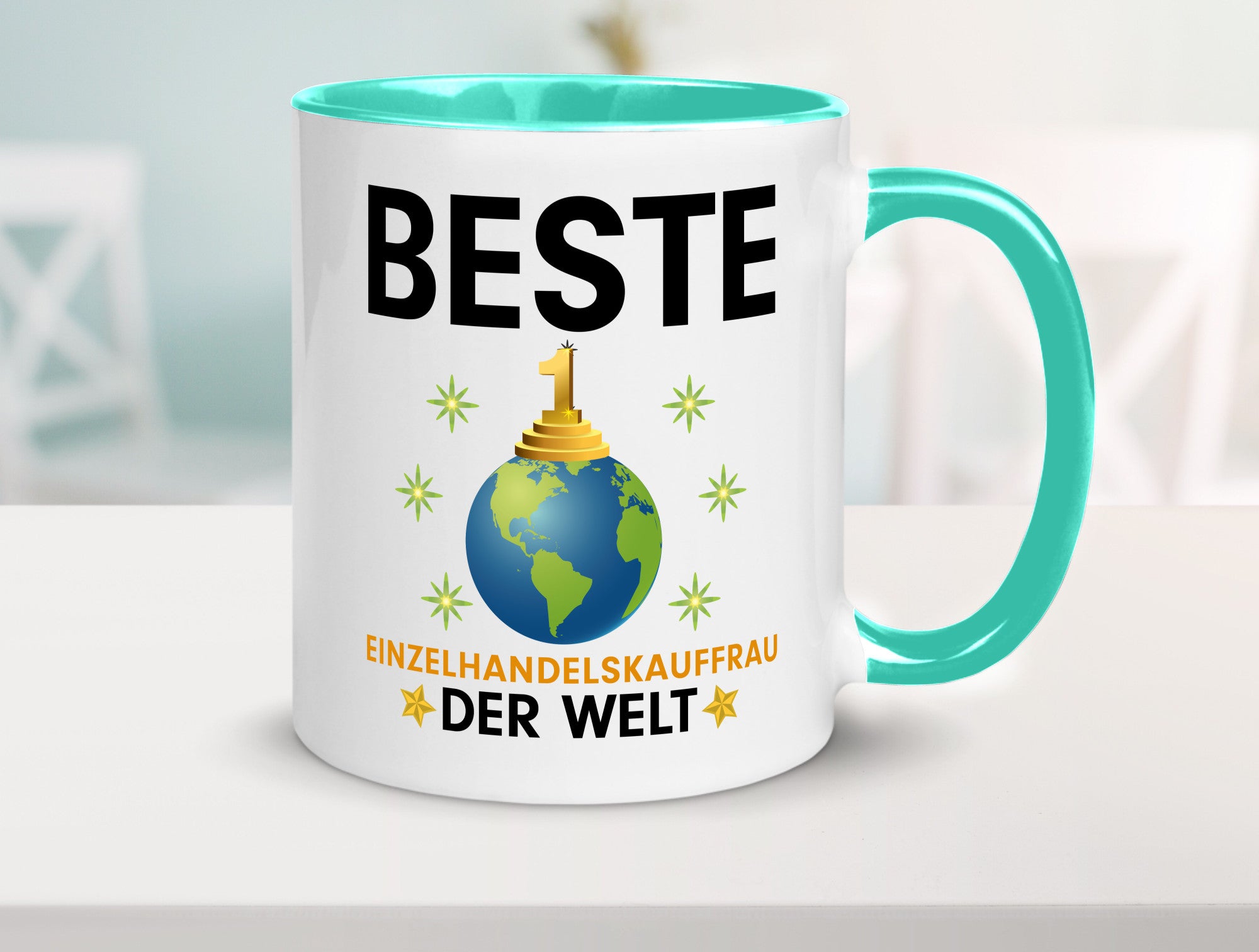Welt Beste Einzelhandelskauffrau | Einzelhandel Geschenkidee Humor Tasse