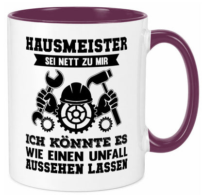 Hausmeister | Es könnte wie ein Unfall aussehen lustig Humor Geschenkidee