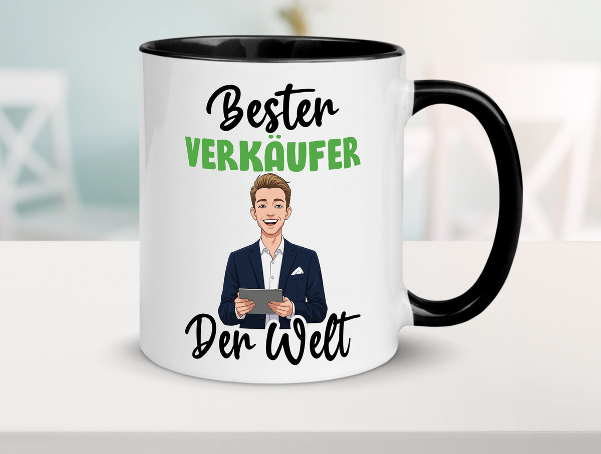 Bester Verkäufer | Kollege Verkaufsjob v2 Geschenkidee Arbeit Kollegen Büro Tasse