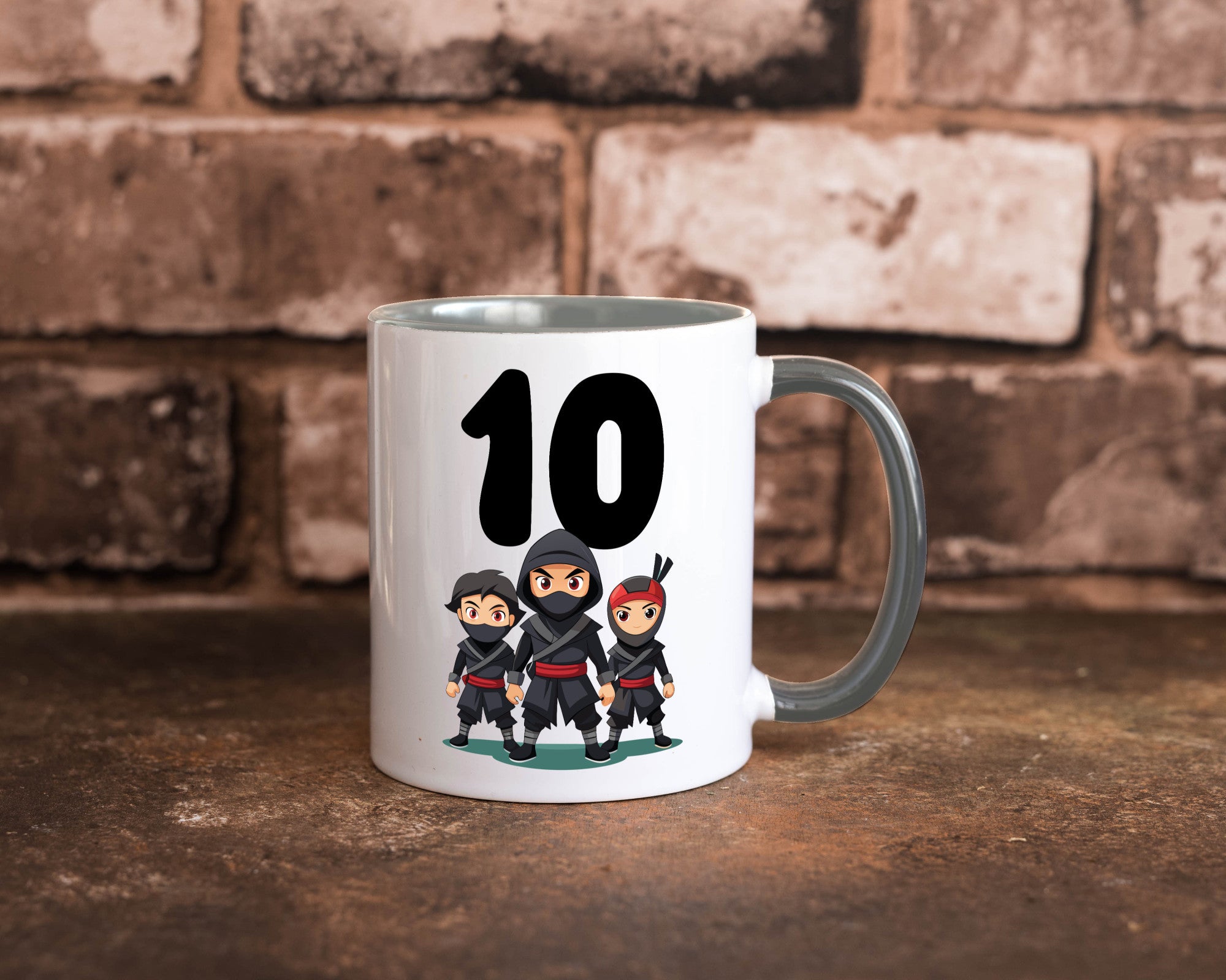 10. Geburtstag | 10 Jahre Ninja Humor Geschenkidee Tasse