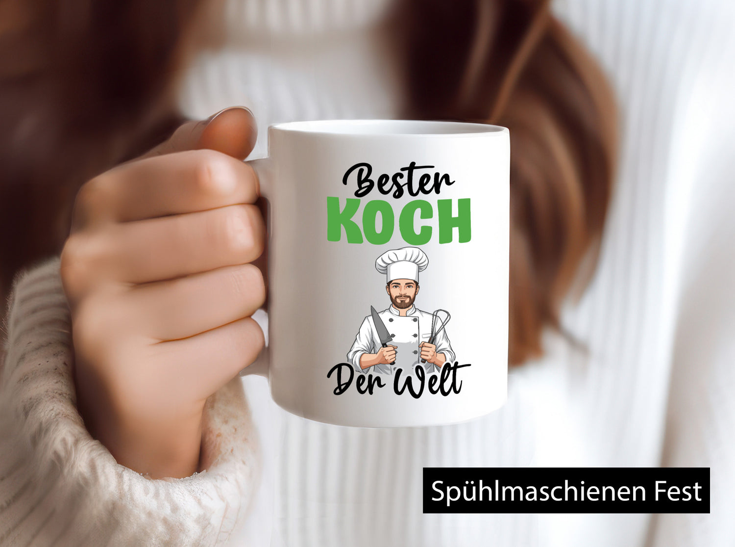 Bester Koch | Chefkoch v2 Humor Arbeit Kollegen Büro Geschenkidee Tasse