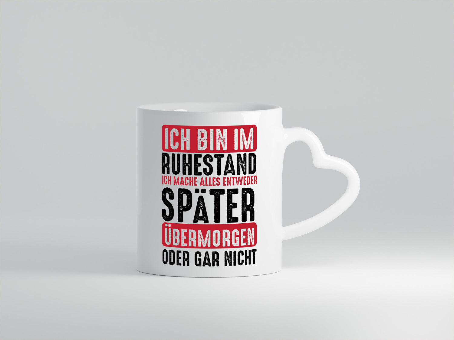 Ich mache alles später oder gar nicht | Rentner Ruhestand Geschenkidee Jubiläum