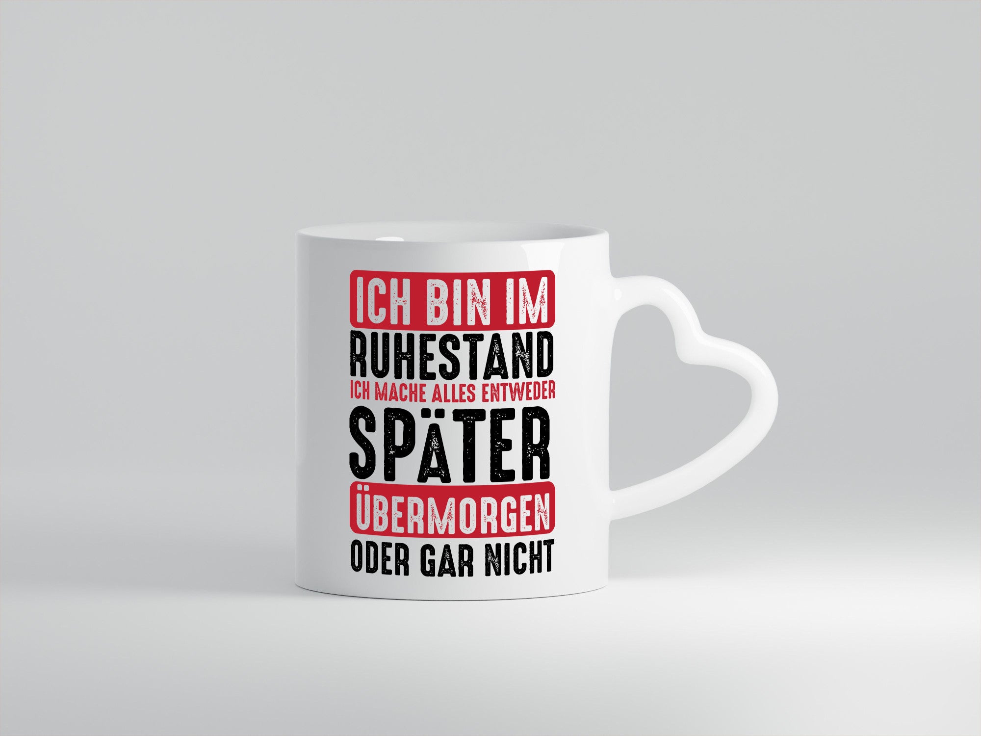 Ich mache alles später oder gar nicht | Rentner Ruhestand Geschenkidee Jubiläum