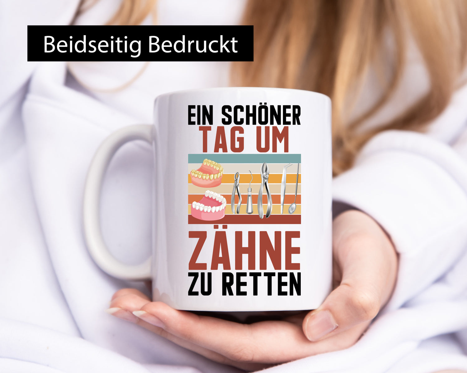 Ein schöner Tag um zähne zu retten | Zahnarzt Geschenk Humor Geschenkidee