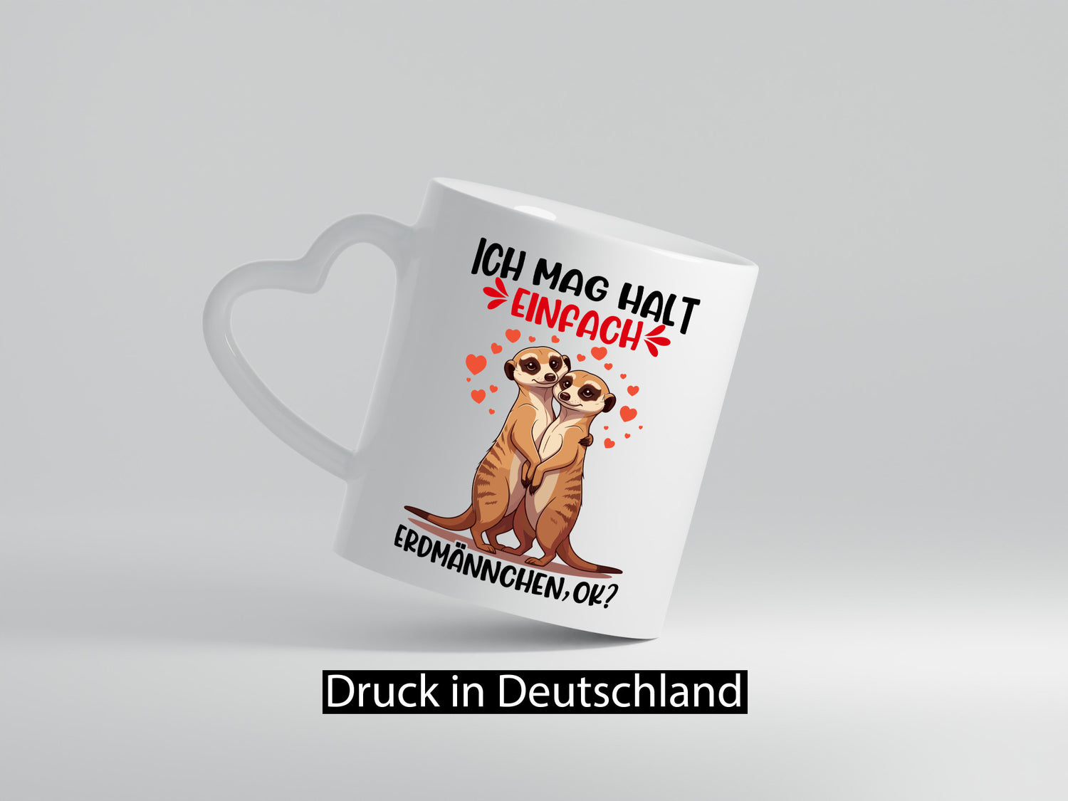Ich mag halt erdmännchen Geschenk Humor Geschenkidee lustiger Spruch Tasse