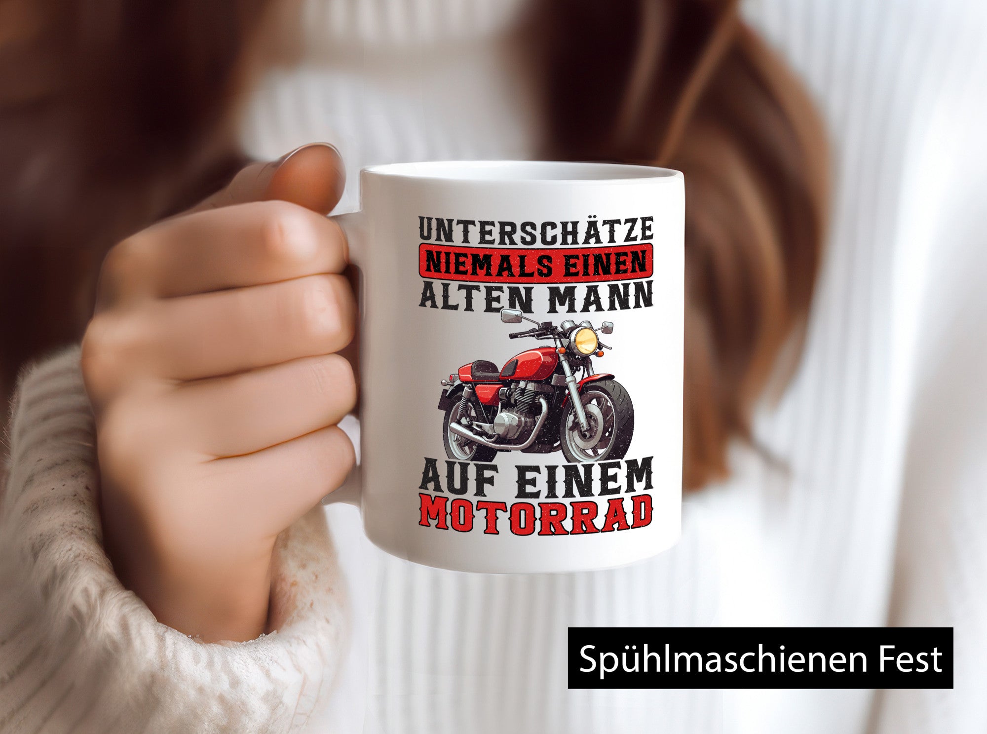 Biker Spruch | Männer Tasse Motorradfahrer Motorrad vl10 v2 Humor Geschenkidee