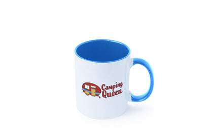Camping Queen | Wohnanhänger Geschenk Humor Geschenkidee lustiger Spruch Tasse