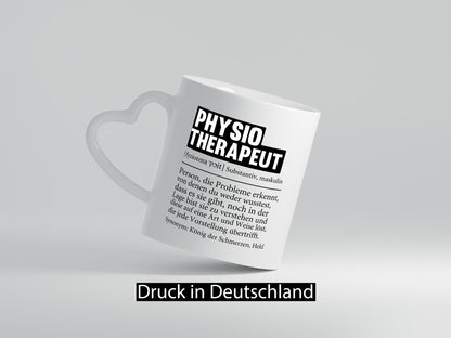 Physiotherapeut | Beruf Physiotherapie Definition Geschenk Arbeit Kollegen Büro