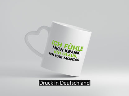 I feel sick | Monday work job colleagues funny office gift mug