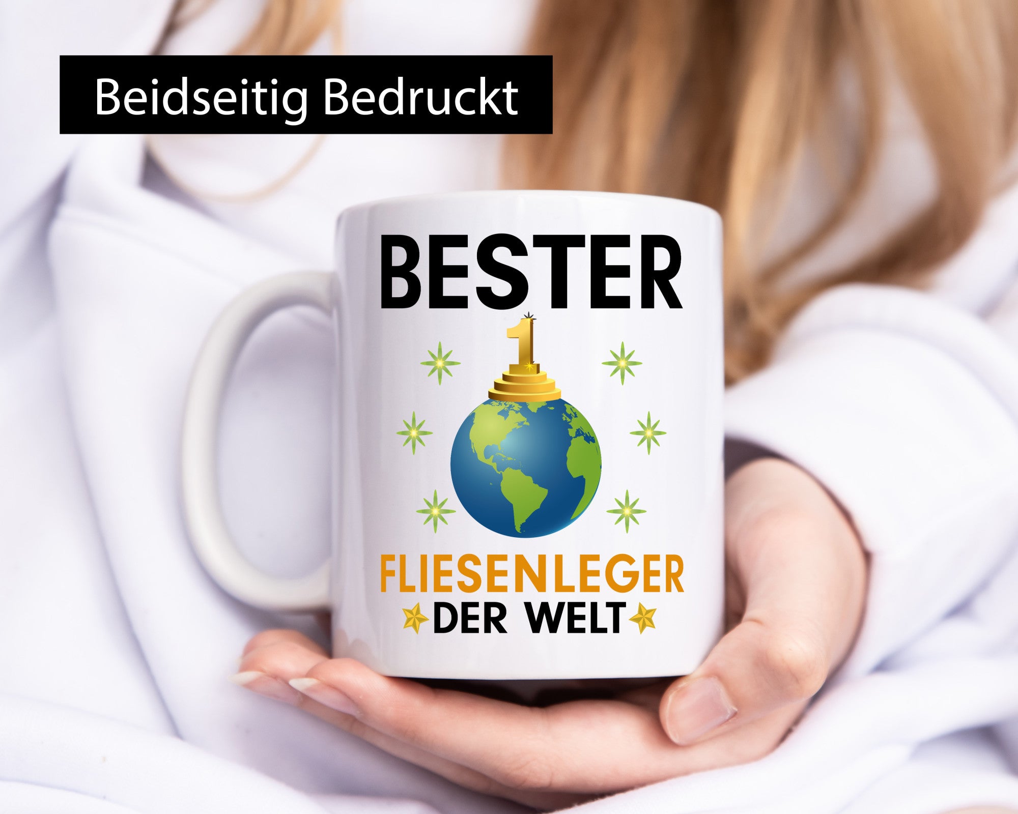 Welt Bester Fliesenleger | Fliesenlegen Bau lustiger Spruch Geschenk Humor