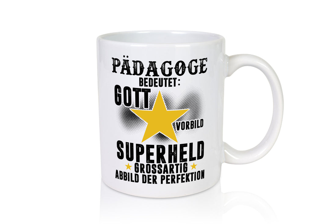 Bedeutung von Pädagoge | Pädagogik lustig Humor Geschenkidee Geschenk Tasse