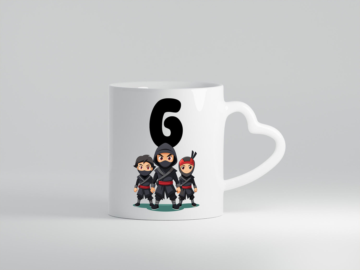 6. Geburtstag | 6 Jahre Ninja lustiger Spruch Geschenk Geschenkidee Tasse
