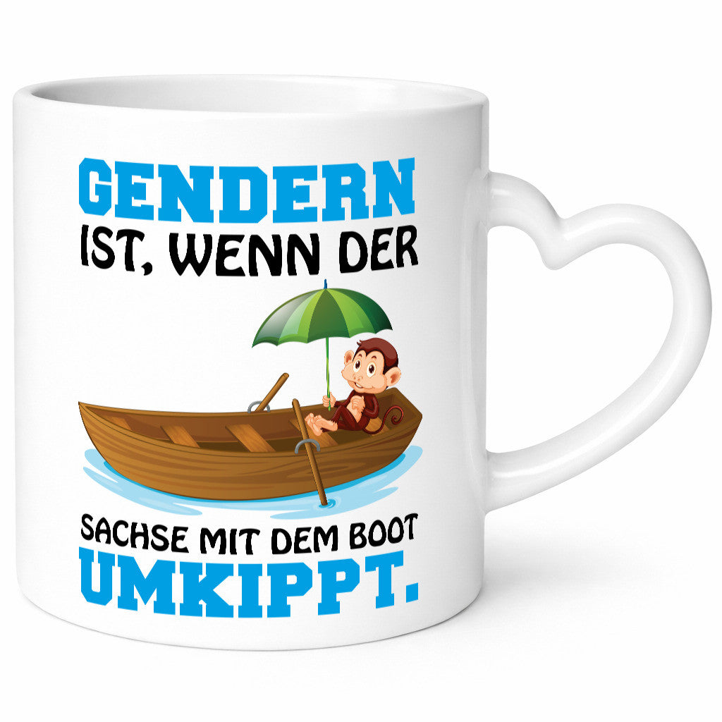 Der Sachse Kippt um lustiger Spruch Geschenk Humor Geschenkidee Tasse