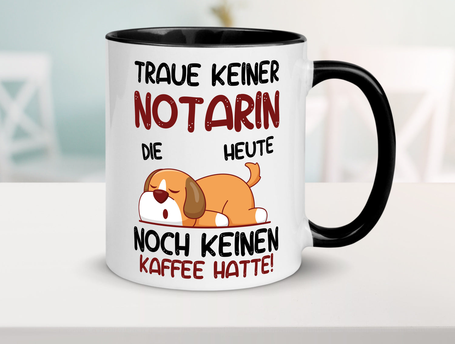 Traue keiner Notarin | Juristin Geschenk Humor Geschenkidee lustiger Spruch