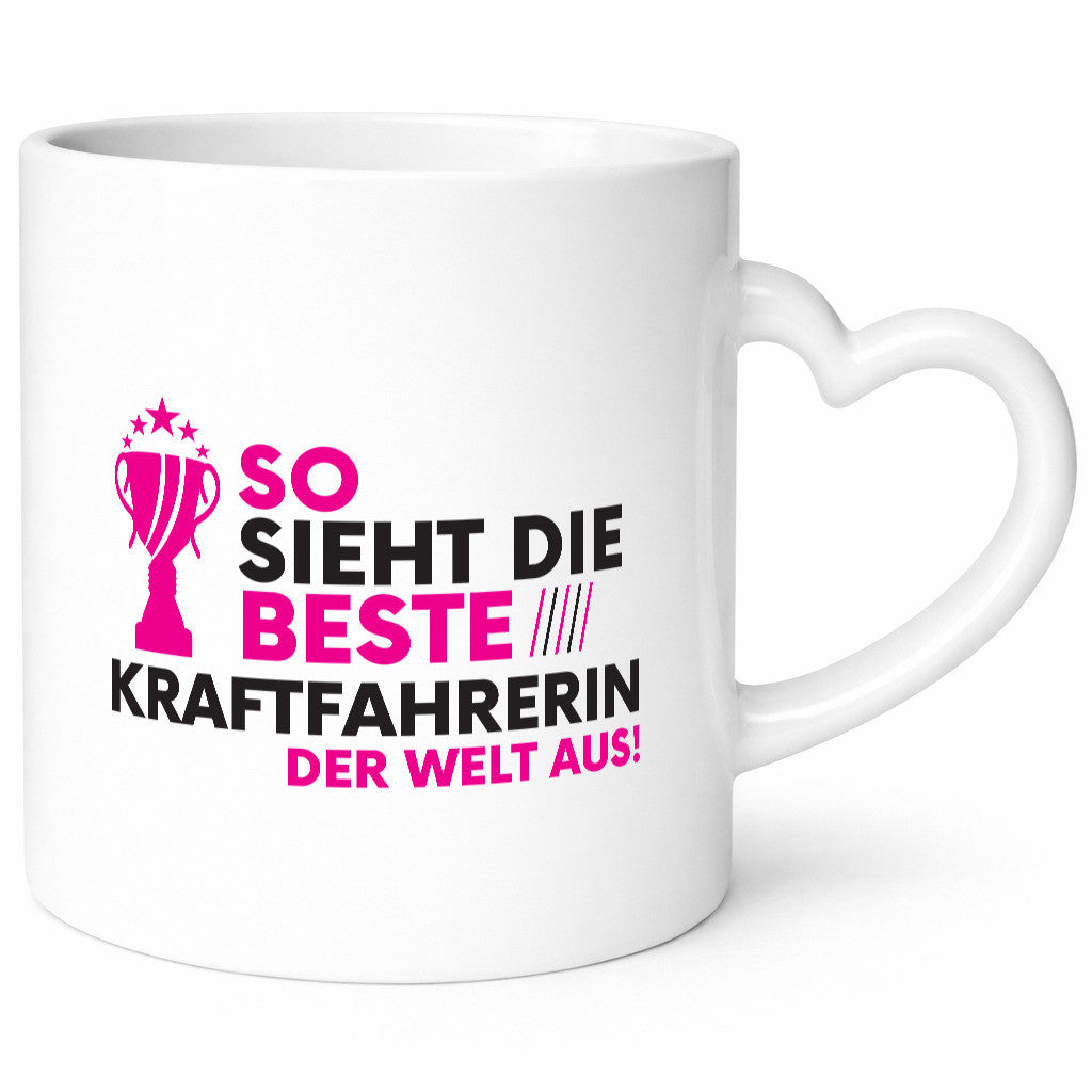 Die Weltbeste Kraftfahrerin | Lastwagen LKW Fahrerin Geschenk Humor