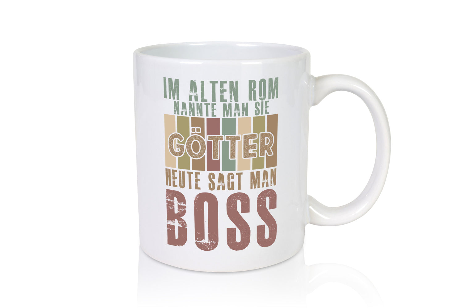 Heute sagt man: Boss | Führungskraft Vorgesetzter Geschenkidee Humor Tasse