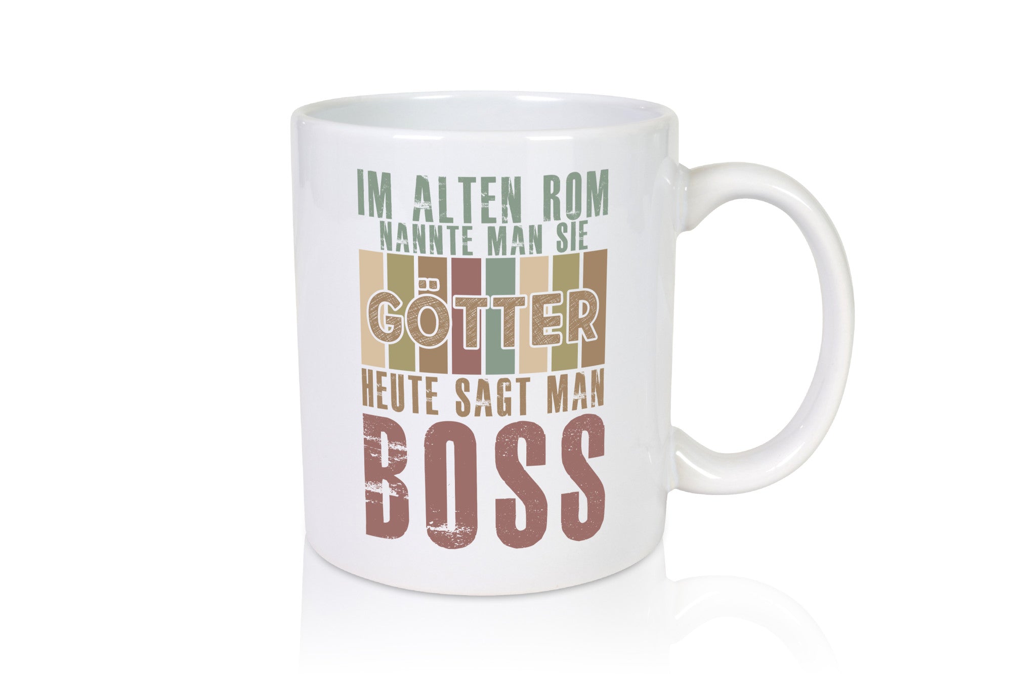Heute sagt man: Boss | Führungskraft Vorgesetzter Geschenkidee Humor Tasse