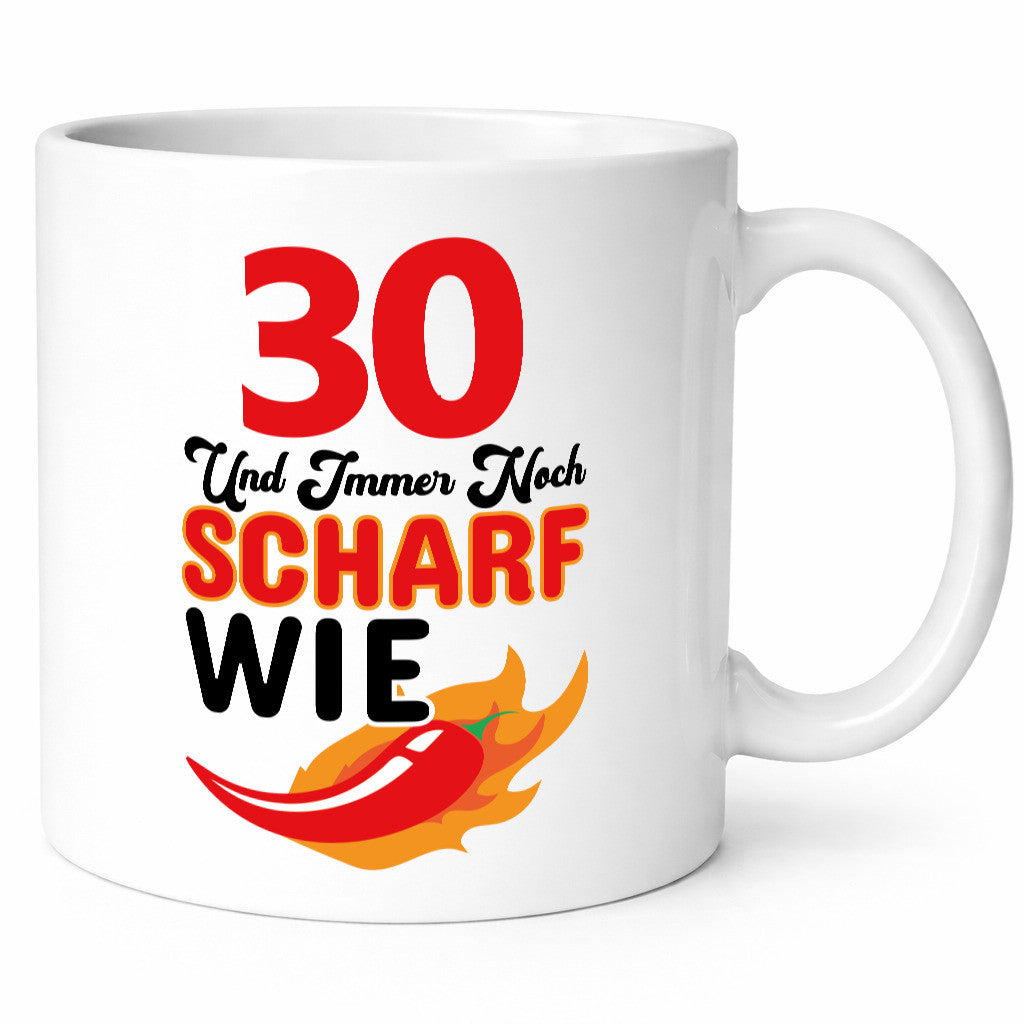 Ich bin Scharf lustig Humor Geschenkidee Geschenk Tasse