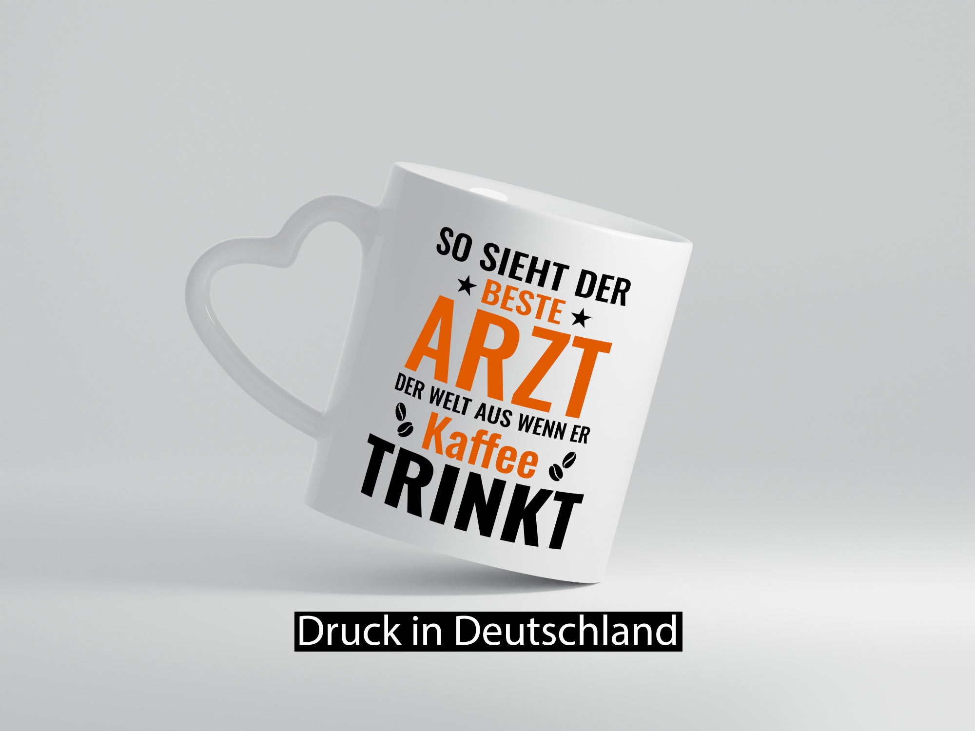 Kaffee trinkt: Arzt | Medizin Doktor Facharzt Geschenk Humor Geschenkidee