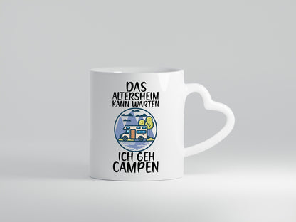 Altersheim kann warten | Rentner Camperliebe Wohnmobil Humor Ruhestand Jubiläum